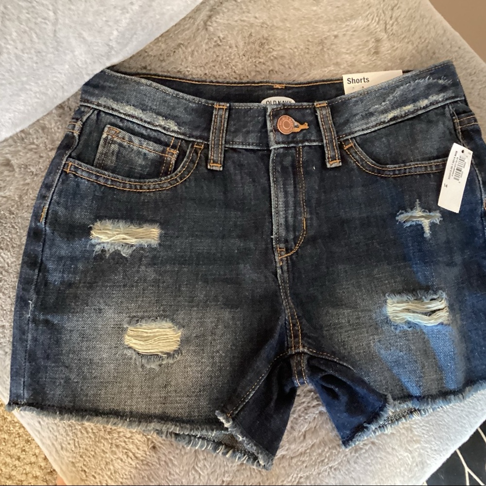 Old navy girls jean shorts!